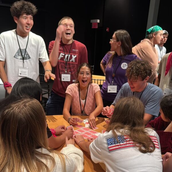 Study Abroad students participating in activities during the 2025National Pre-Departure Orientation