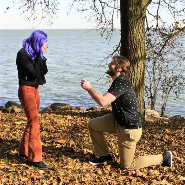 A study abroad love story that lead to a proposal.